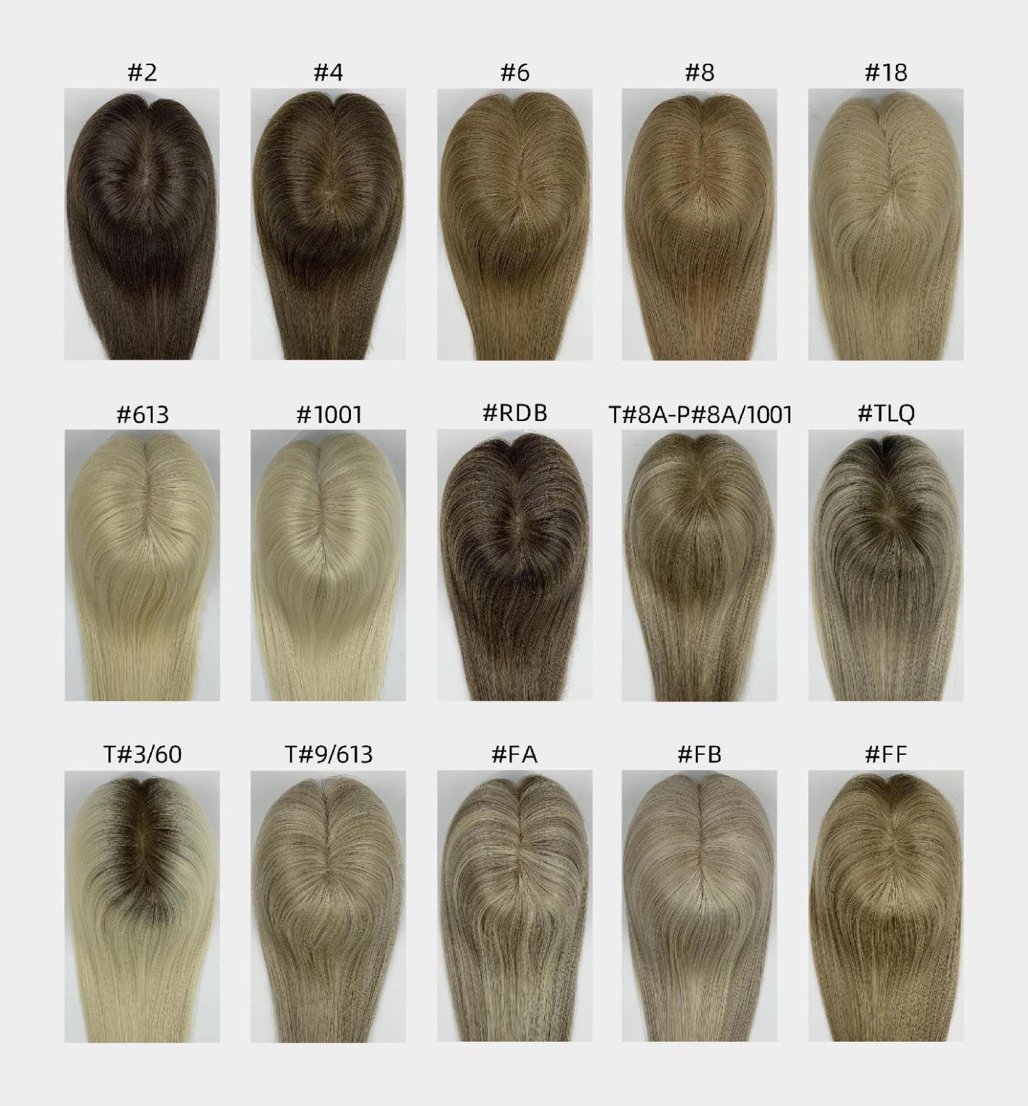 Human Hair Toppers